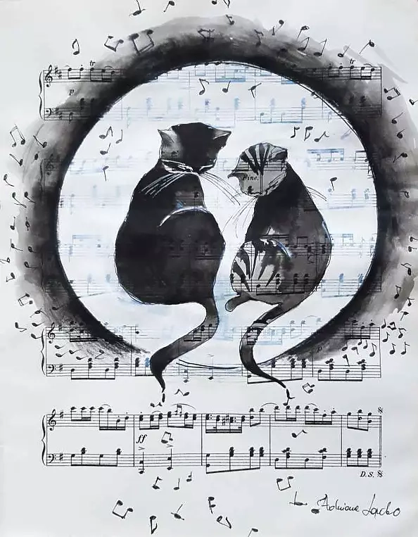 Adriana Laube - Koty piszą muzykę