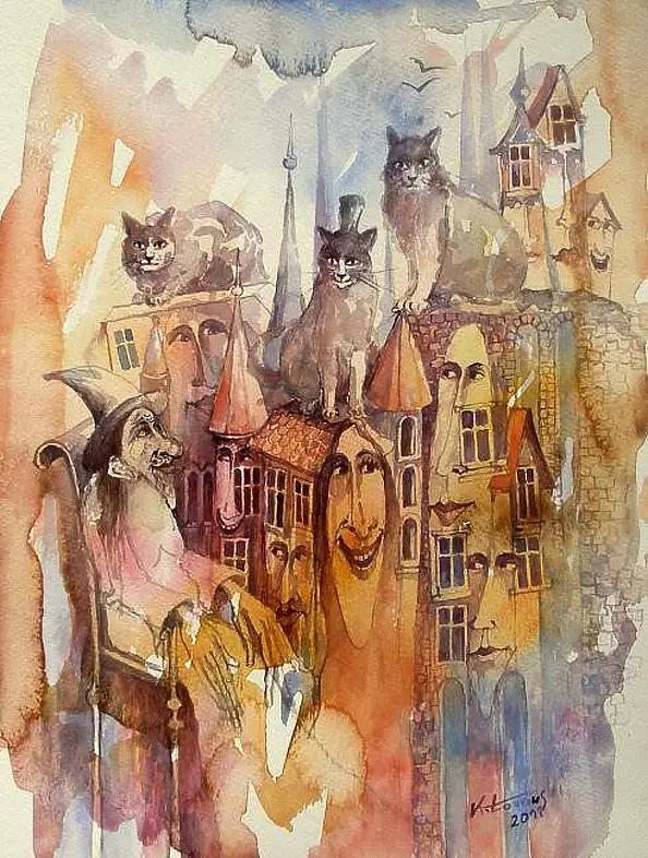 Krzysztof Łozowski - Cats in Big Łozowsku II