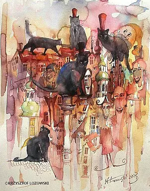 Krzysztof Łozowski - Cats with Big City Łozowsko
