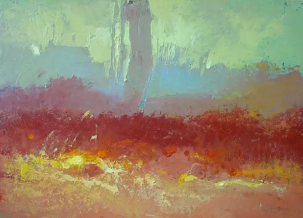 Wacław Jagielski - Landscape old memories