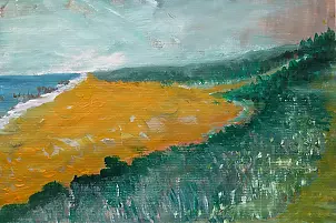 Magdalena Waszkiewicz - Krajobraz nadmorski