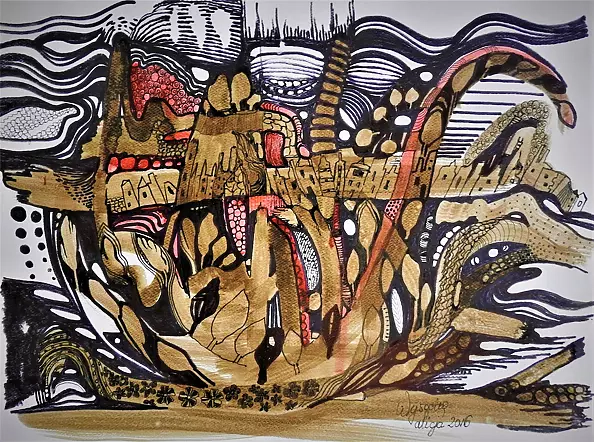 Alicja Wysocka - Krajobraz w sepii