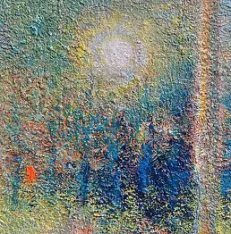 Tadeusz Jurga - Evening landscape, 2023