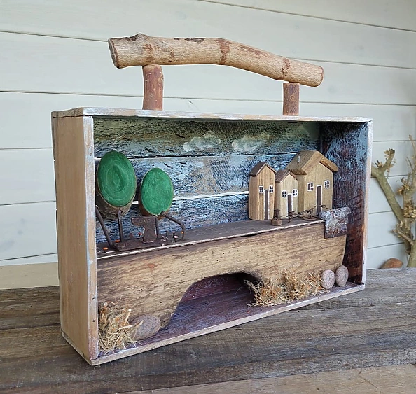 Wioletta Niewiarowska - Rural landscape