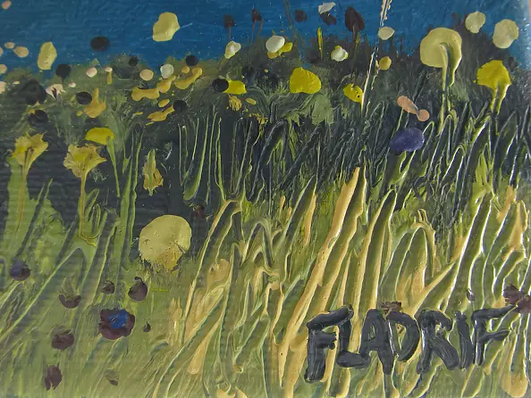 Wojciech Pater - Landscape with dandelions