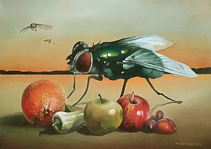Grzegorz Ziółkowski - Landscape with a fly