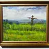 Jacek Stryjewski - Landscape with strachen scarecrow
