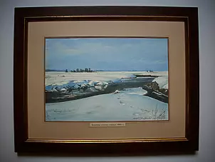   - Winter Landscape with a River 1905