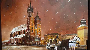 Maria Sularz - Kraków zimą