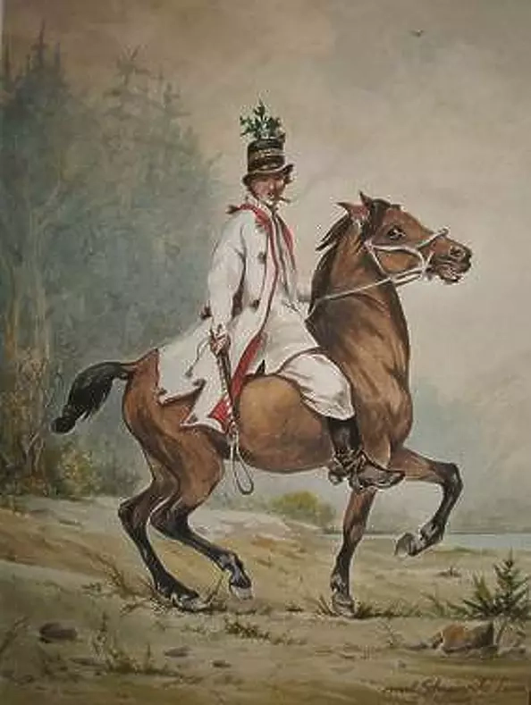 Jacek Stryjewski - Krakowiak na mierzynie 1870