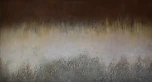 Kamila Ossowska - "Creation" - abstraction on canvas, 120x80cm, Kamila Ossowska