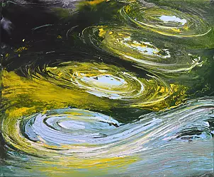 Jolanta Madej - Circles on water III