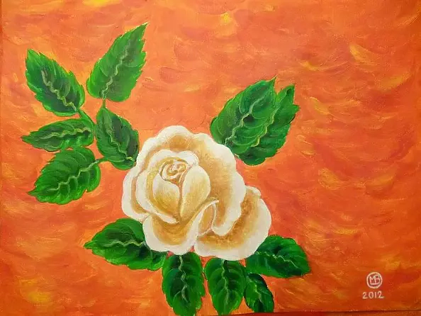 Marianna Małgorzata Bakanowicz - Cream Rose - 2012