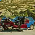 Andrzej A Sadowski - parking Matala - - Crète rouge Honda Goldwing