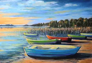 Zofia Świat - Kretowiny - Lake Narie