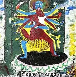 Mateusz Stanek - Krodha Yamari (Tib .: Khro-bo gShin-rje-gShed)