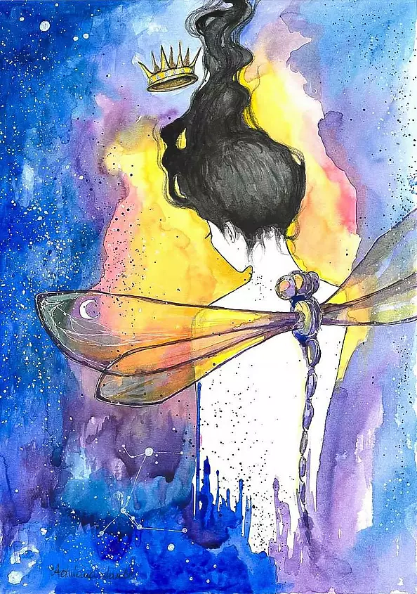 Adriana Laube - Królowa Czasoprzestrzeni. Trzepotem skrzydeł tworzy gwiazdy