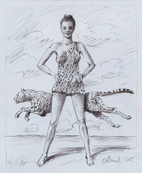 Rafał Olbiński - Królowa Gepardów, rok 2015