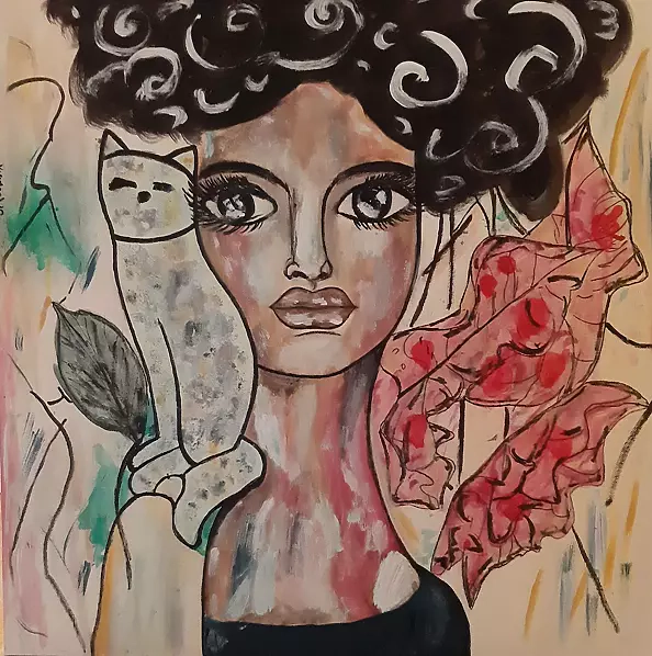 Katarzyna Kwapisz - The Queen of Sheba and the Egyptian cat