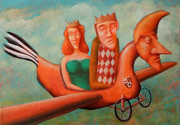 Wiktor Najbor - Queen and King fly