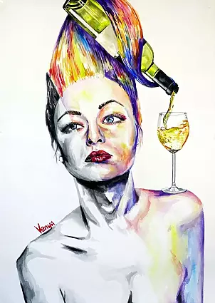 Yana Venedchuk - Queen of wine