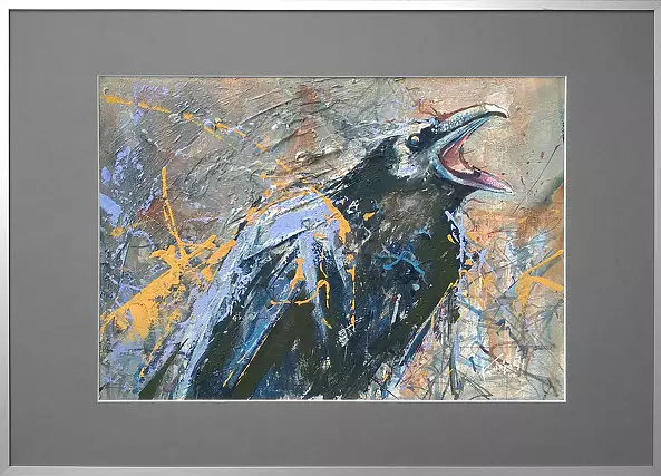 Krzysztof Trzaska - "Kruk" from the series "Birds"