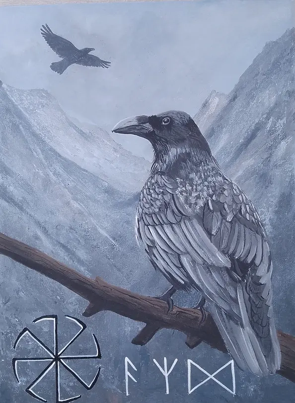 Luba Santkiewicz - Raven the power animal