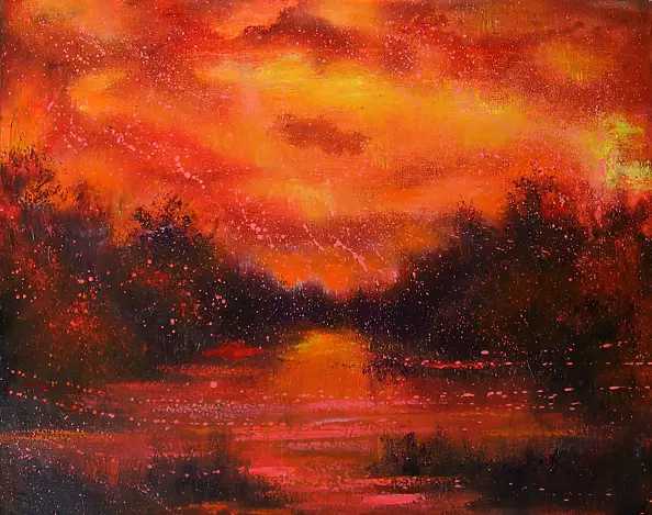 Włodzimierz Draczyński - Bloody sunset