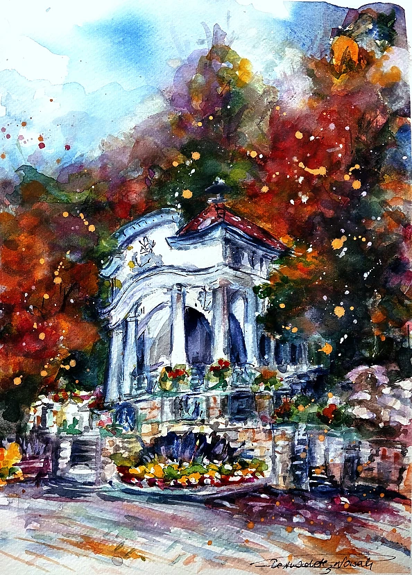 Bernadeta Nowak - Krynic Zdrój - a concert hall on the promenade