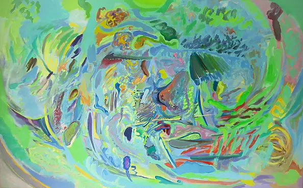 Dominika Fedko-Wójs - Chairs Abstract XVII abstract series