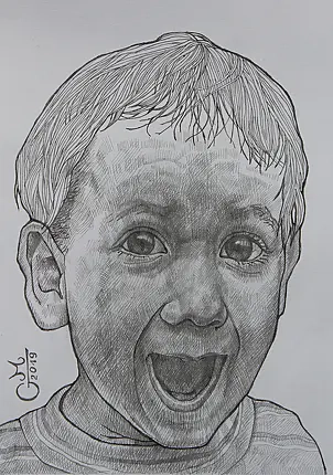 Grzegorz Mioduszewski - Krzyczący chłopczyk