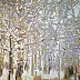 Krzysztof Trzaska - Krzysztof Trzaska, Paysage d'hiver avec un loup de la série Paysages polonais, acrylique / toile, 81,5x115, 2016