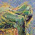 Krzysztof Trzaska - Krzysztof Trzaska, painting Icarus from the series Mythologies, acrylic / canvas, 100x100, 2014 Krzysztof Trzaska, painting Icarus from the series Mythologies, acrylic / canvas, 100x100, 2014
