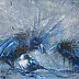 Krzysztof Trzaska - Кшиштоф Трзаска, картина Новичок из серии Птицы, акрил / холст, 50х70, 2020