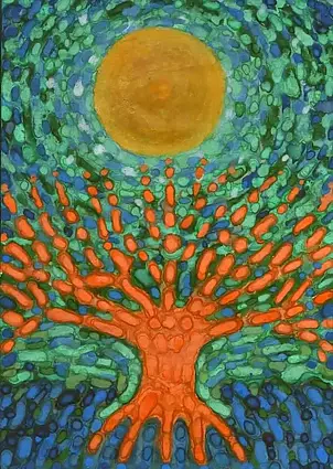 Wojtek Kowalski - Moon Over Orange Tree