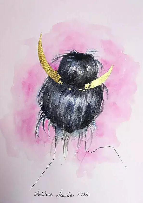 Adriana Laube - "moon girl 2"