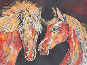 Ewa Pluskiewicz - Moon horses