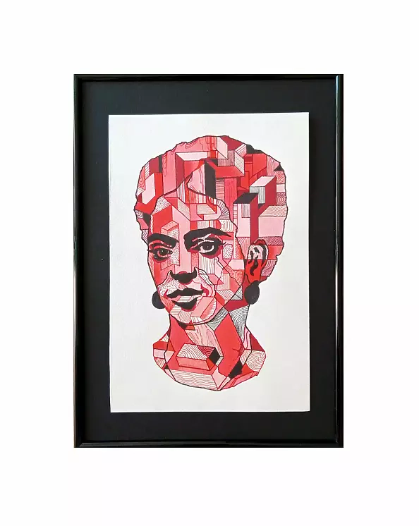 Adam Iwan - Cubist Frieda