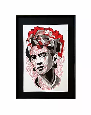 Adam Iwan - Cubist Frieda