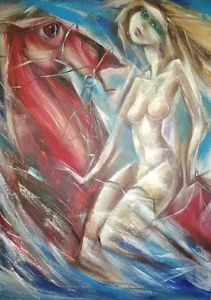 Simakov Vladimir - Купание красного коня