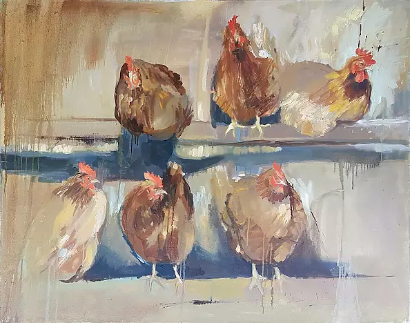 Doma Suszczyńska - chicken coop