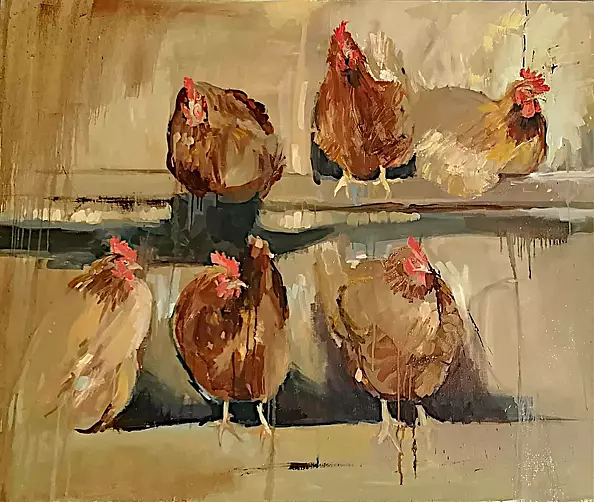 Doma Suszczyńska - chicken coop