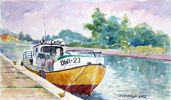 Andrzej Karpiński - Fishing boat