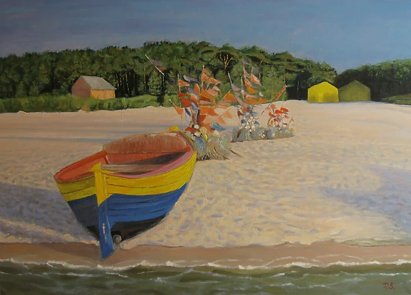 Piotr Surma - Kuter rybacki w Jantarze