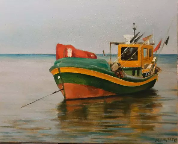 Michał Cander - fishing boats