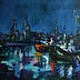 Jerzy Stachura - Barche da pesca di notte II