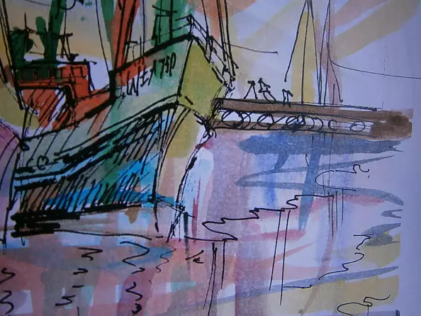 Anna Borcz - Fishing boats