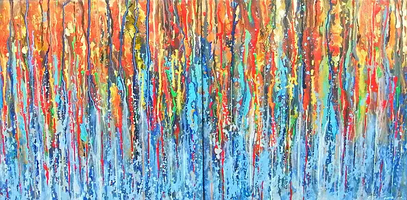 Stanisław Tomalak - AB 261 square diptych