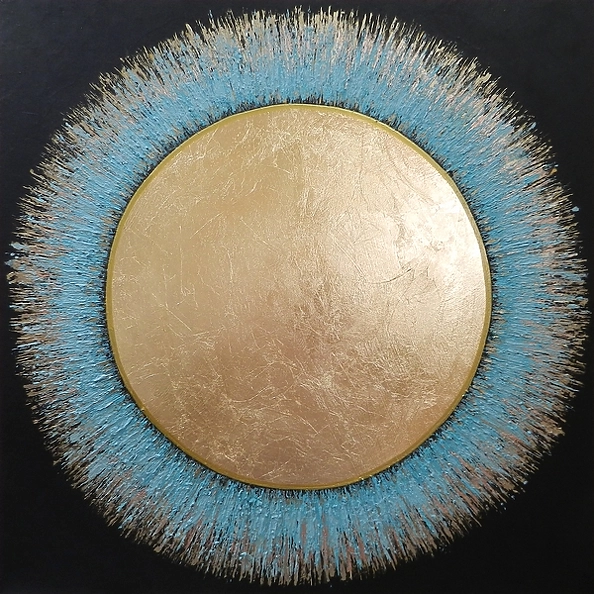 Jolanta Frankiewicz - Blue gray flower