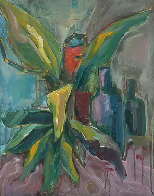   - Flower with bottles